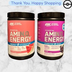 COMBO 3 – ESSENTIAL AMIN.O. ENERGY, WATERMELON SPLASH,GRAPE,10.05OZ-30SRVINGS