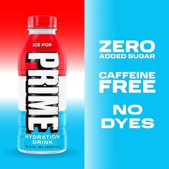 PRIME Hydration – Electrolytes, B Vitamin, BCAA – Surprise Variety Mix (24 Pack)