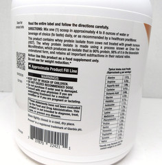 Life Extension Wellness Whey Protein Isolate, Vanilla, 20 Servings, 14.22 oz