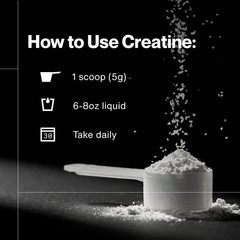 Creatine Monohydrate Powder – Supports Strength, Lean Muscle & Recovery – 90 Ser