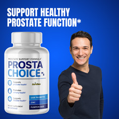 Prosta Choice- Prostate Support- 3 Bottles- 180 Capsules