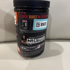 Nutrabio ~ Micronized Creatine Burst ~ Island Splash 13.4oz 60ser Exp 01/28