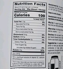 Vegan Protein Powder Unflavored from Isopure, Gluten Free, Keto, Sugar Free,