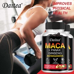 Maca Capsules – Containing Ginseng and Ashwagandha -Sexual Health support