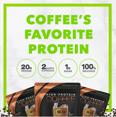 Chike Iced Coffee 20g Whey Protein Powder, Mocha 27.1 oz.