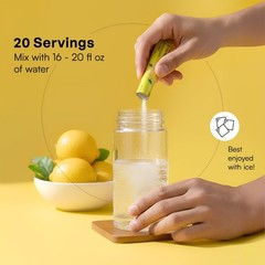 KEY NUTRIENTS Selenium Electrolytes Powder Packets – Multivitamin Lemonade 20…