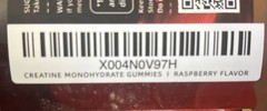 2x Happyummmm Creatine Monohydrate 210ct Gummies 5000MG Strawberry & Raspberry