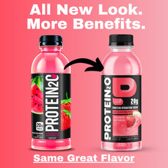 Protein2o 20g Whey Protein Infused Water Plus Electrolytes, Strawberry Watermelo
