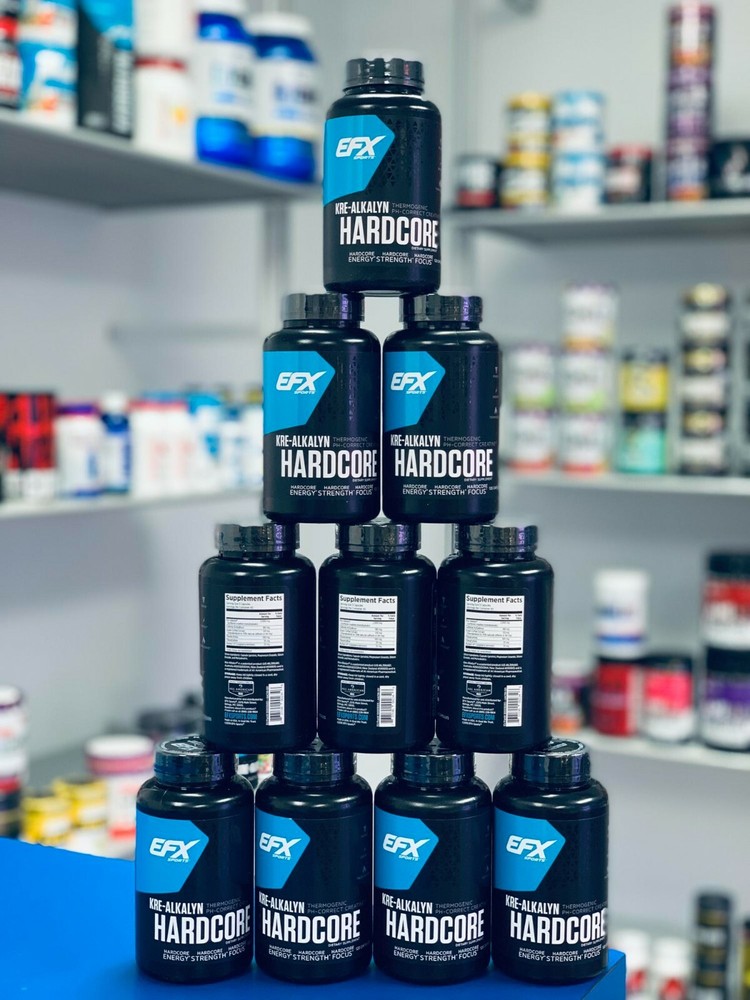 EFX KRE ALKALYN HARDCORE Creatine Thermogenic Fat Loss Energy 120 Capsules