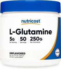 250g L-Glutamine Powder: Your Solution for Gut Health & Muscle Recovery