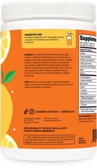 Wellah Pre-Workout + Creatine Powder (30 Servings) Mango Lemonade – 3g Creatine