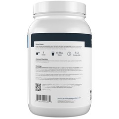Transparent Labs Grass-Fed Whey Protein Isolate – Naturally Flavored, Gluten Fre