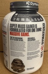 Dymatize 6lb Super Mass Gainer High Protein Carb Blend Rich Chocolate Exp01/2028