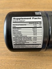 BUCKED UP OVERTIME HIGH STIM CHERRY CANDY PRE-WORKOUT 40 SERVINGS RARE NEW