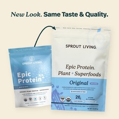 Plant Based Protein & Superfoods Powder, 1 Pound (Pack of 1), Original