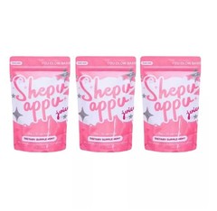 3 Pack You Glow Babe SHAPE UP SHEPU APPU Juice Powder Mix, 10 Sachets x 15g Each