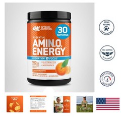 Banned Substance Tested Amino Energy + Electrolytes, 7 Count Tangerine Packs