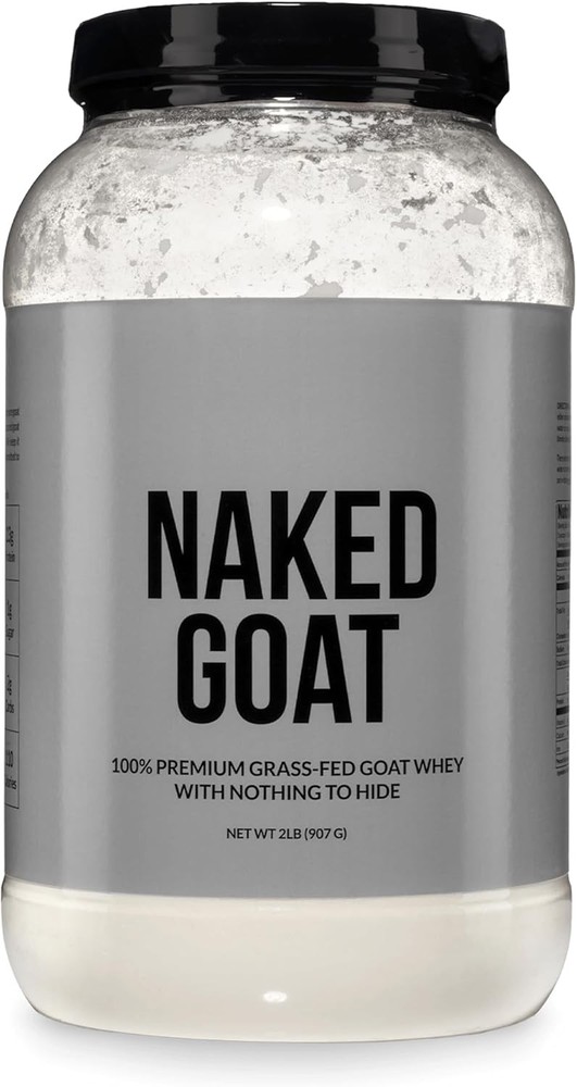 NAKED Goat – Pasture Fed Goat Whey Protein Powder from Small-Herd Wisconsin Dair