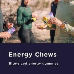 GU Energy Chews, Variety Pack Gummies with 1 Count (12 bags), Assorted