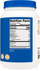Nutricost Whey Protein Isolate (Unflavored) 2LBS – Protein Powder