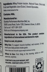 Isopure Clear Low Carb Protein Powder Mixed Berry 400 g Exp 7/28/2027-New-US