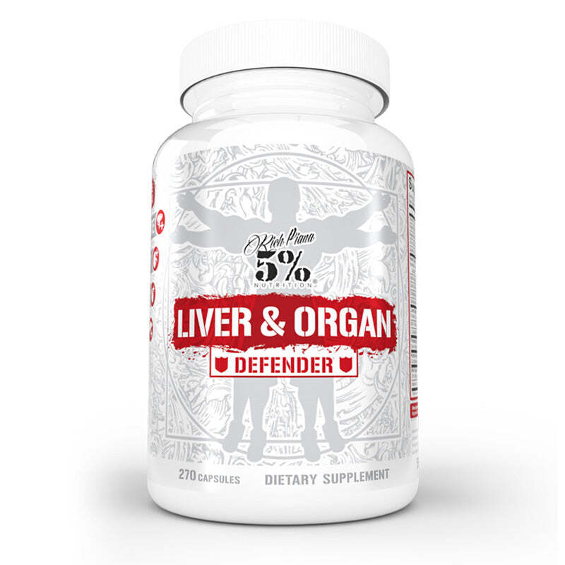 5% Nutrition – LIVER & ORGAN DEFENDER: LEGENDARY SERIES – 270 Capsules