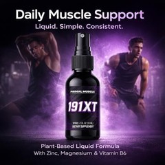 Primal Muscle 191Xt Recovery Spray | 191Xt Primal Muscle Spray, a Plant-Based an