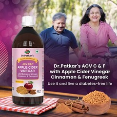 Dr Patkar ACV Cinnamon Fenugreek Sugar Control 500ml