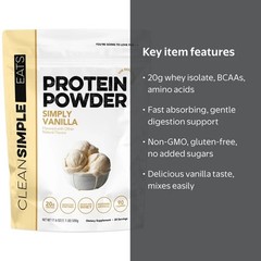 Clean Whey Isolate Protein Simply Vanilla🪽🪽🪽🍧🍨