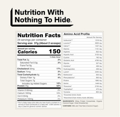 NAKED Strawberry Whey Protein Powder, 25g Protein, 24 Servings
