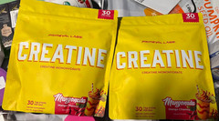 Primeval Labs Clean Creatine Monohydrate Powder 2 packs of 30 per bag