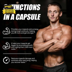 Creatine Monohydrate Chewable Tablets – 3.6G Creatine per Serving (3 Tablets), S