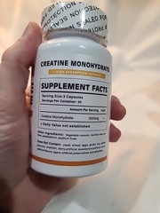 Creatine Monohydrate 2500mg, 90 Capsules – Gluten Free, Non-GMO