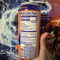 G Fuel Orange Vibe KSI NEW Unopened Can