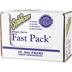 Sqwincher Fast Pack Electrolyte Liquid Sport Hydration Drink GRAPE 50 BOX