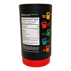 Creatine HCL Gummies 31 day supply made in the USA and full gym flow pack bundle