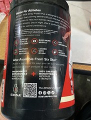 2X Six Star Whey Protein Plus 30g Protein Powder Vanilla Cream 1.81 lbs 3/2028