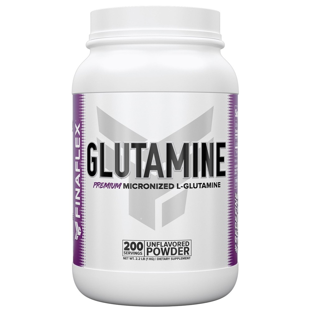 FINAFLEX PURE GLUTAMINE, Unflavored 2.2 lbs Ultimate Muscle Recovery Powder…