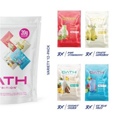 Clear Whey Isolate Protein Powder Variety Pack, 12 Pack