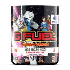 G Fuel Mobile Suit Gundam MS-M31-0N Collector’s Box Tub + Tall Metal Shaker Cup
