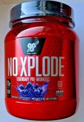 BSN N.O.-XPLODE Pre-Workout Energy Pump 60 Servings.Free Shipping