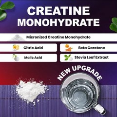 Creatine Monohydrate Powder 1.323 Lbs 🍍 2 Pack 4 Month Supply Sugar Free