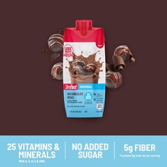 SlimFast Meal Replacement Shake, Rich Chocolate Royale, No Added Sugar