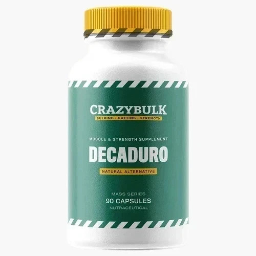 CrazyBulk Decaduro Stack Recovery Energy Workout 90 capsules Pack of 1