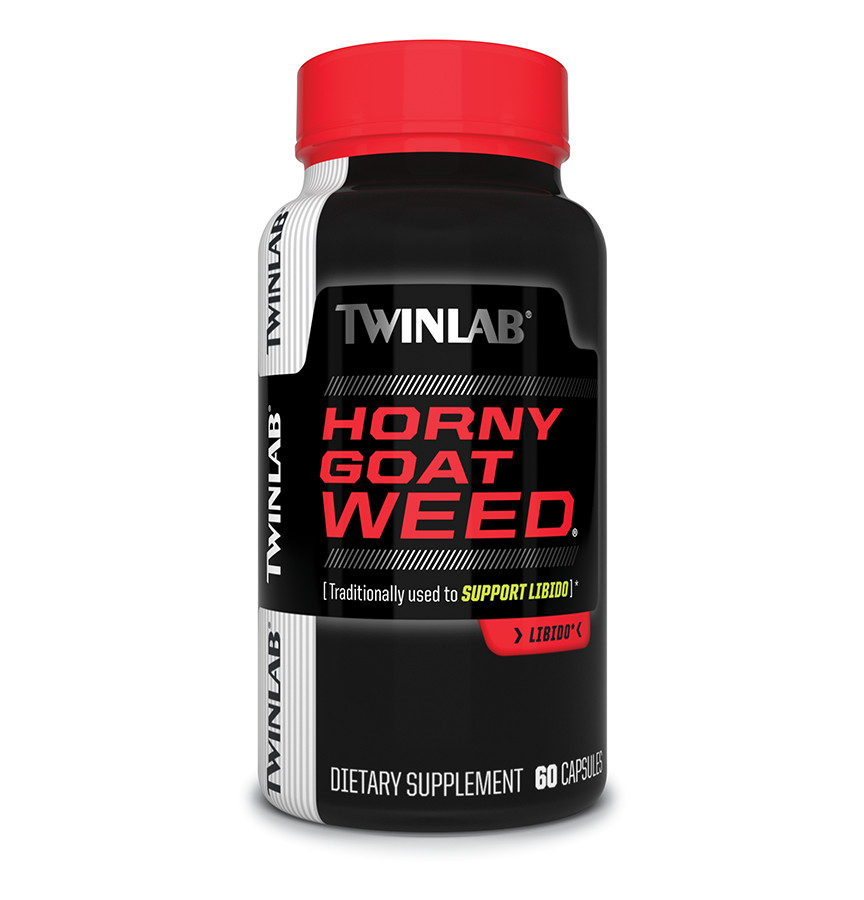 TwinLab HORNY GOAT WEED 60 ct — NATURAL Enhancement | Boost |