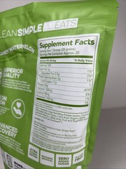 Clean Simple Eats Clear Protein Powder Sour Candy Watermelon Exp 10/27