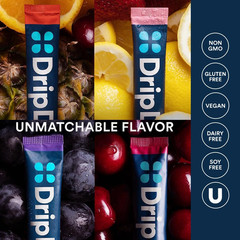 Hydration Packets – Juicy Variety Pack – Single Serve Electrolytes Powder Drink