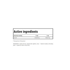 TAURINE SUPPLEMENTS -60-120 Caps -Healthy Amino Prevents Cardiovascular Diseases