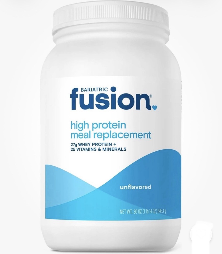 Bariatric Fusion Unflavored Meal Replacement 27g Protein 30 Ounce (Pack of 1)