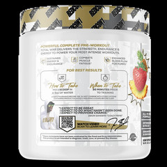 Total War Pre-Workout Powder Beta-Alanine & Citrulline Malate, Primetime Punch,